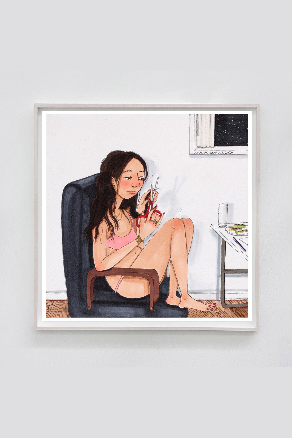 Bedtime Story art print by Amanda Oleander. — AMANDA OLEANDER